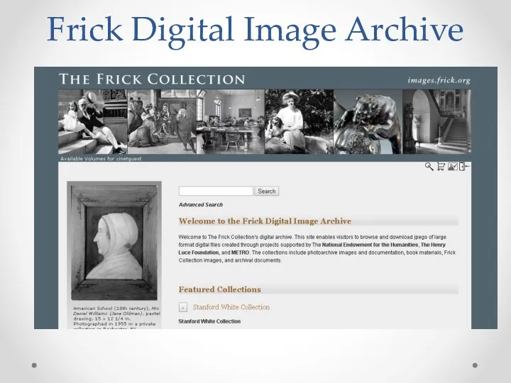 Frick Digital Image Archive