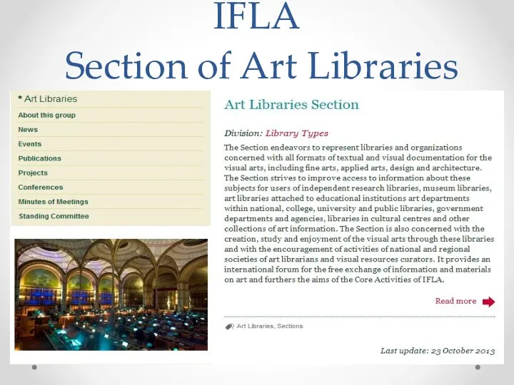 IFLA Section of Art Libraries