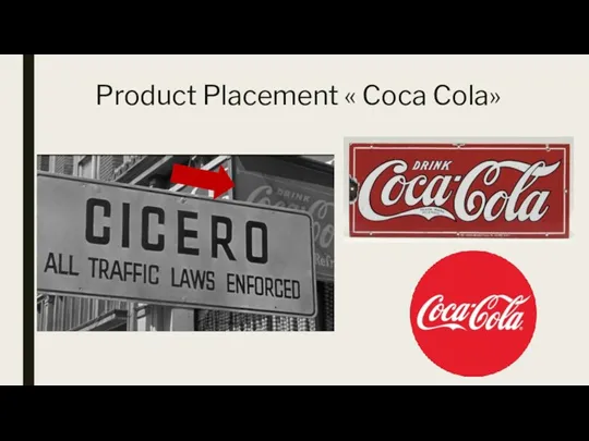 Product Placement « Coca Cola»