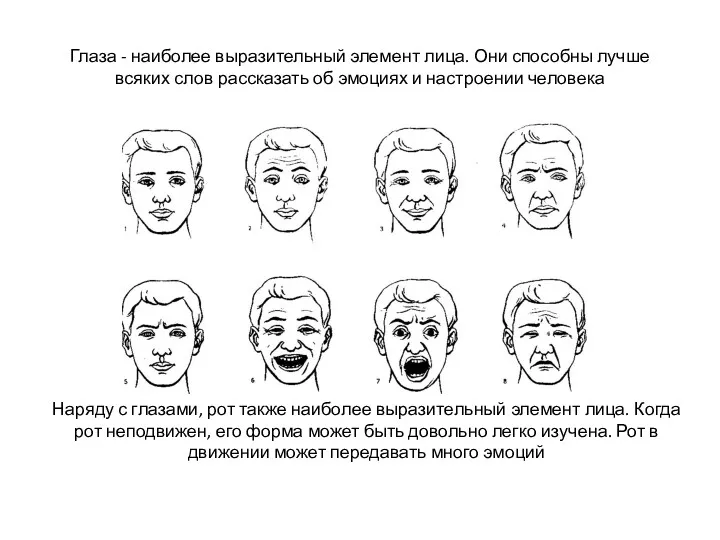 Глаза - наиболее выразительный элемент лица. Они способны лучше всяких