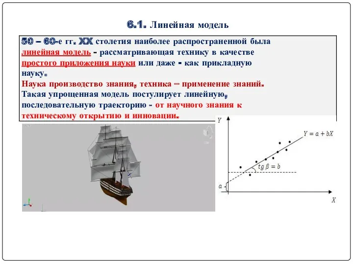 6.1. Линейная модель