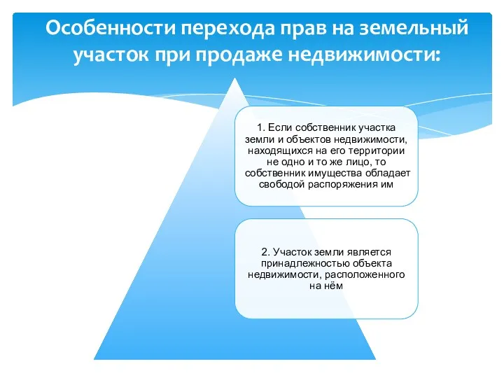 Особенности перехода прав на земельный участок при продаже недвижимости: