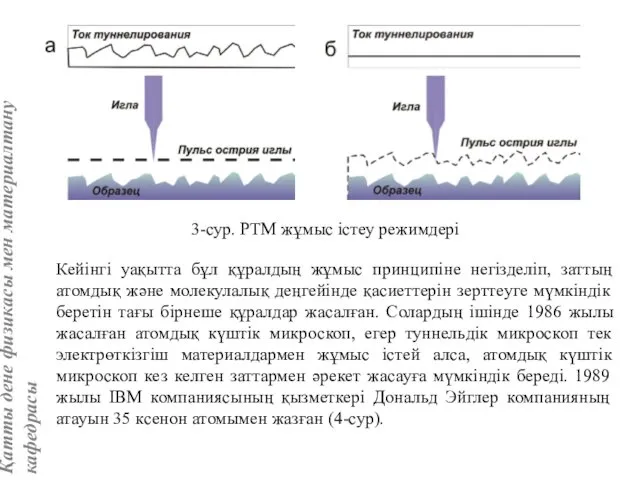 3-сур. РТМ жұмыс істеу режимдері Кейінгі уақытта бұл құралдың жұмыс