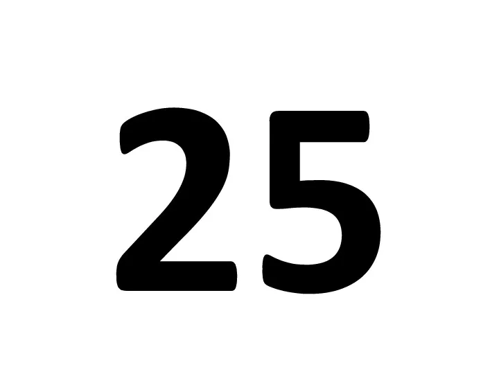 25