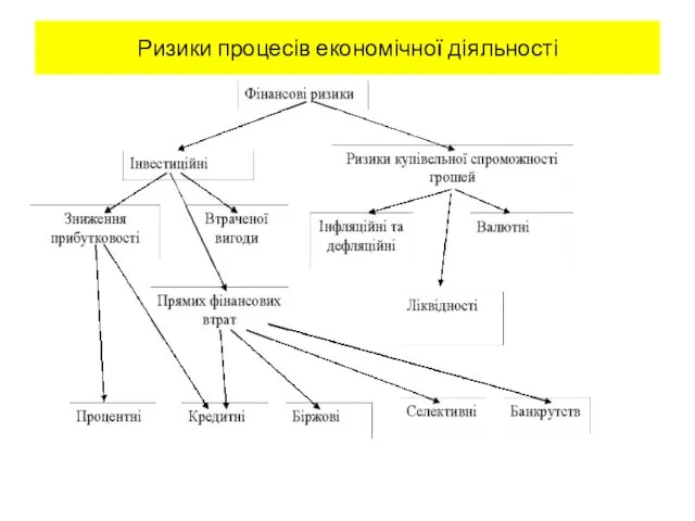 Ризики процесів економічної діяльності