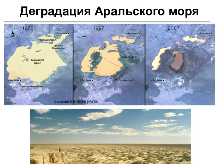 Деградация Аральского моря
