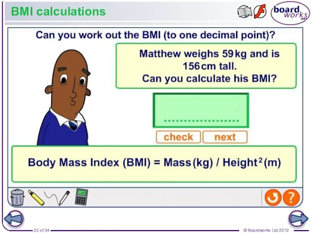 BMI calculations