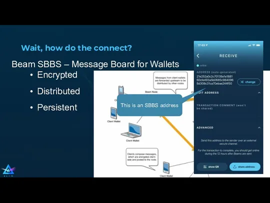 Beam SBBS – Message Board for Wallets Encrypted Distributed Persistent