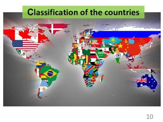 Сlassification of the countries
