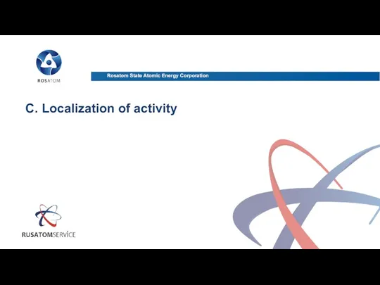 C. Localization of activity