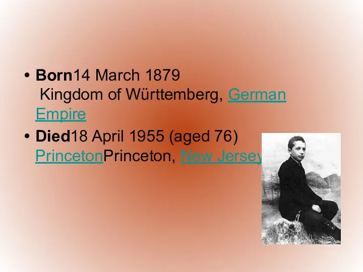 Born14 March 1879 Kingdom of Württemberg, German Empire Died18 April