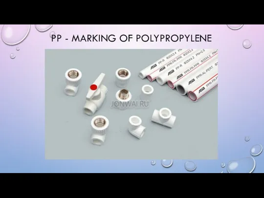 PP - MARKING OF POLYPROPYLENE
