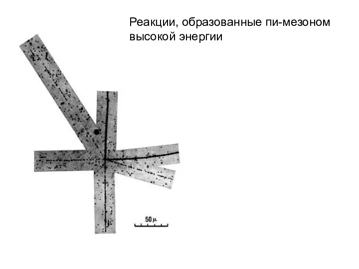 Реакции, образованные пи-мезоном высокой энергии