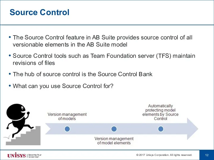 Source Control The Source Control feature in AB Suite provides