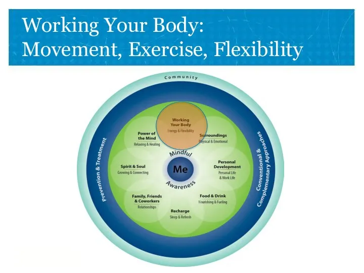 Working Your Body: Movement, Exercise, Flexibility