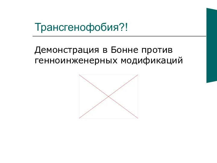 Трансгенофобия?! Демонстрация в Бонне против генноинженерных модификаций