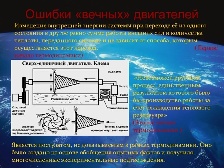 Изменение внутренней энергии системы при переходе её из одного состояния