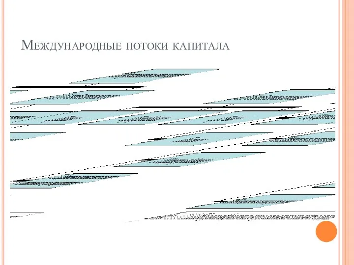 Международные потоки капитала