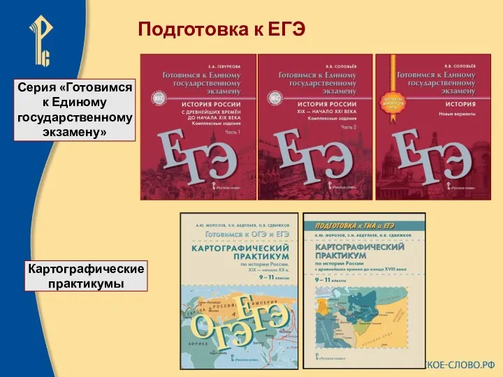 Подготовка к ЕГЭ Картографические практикумы Серия «Готовимся к Единому государственному экзамену»