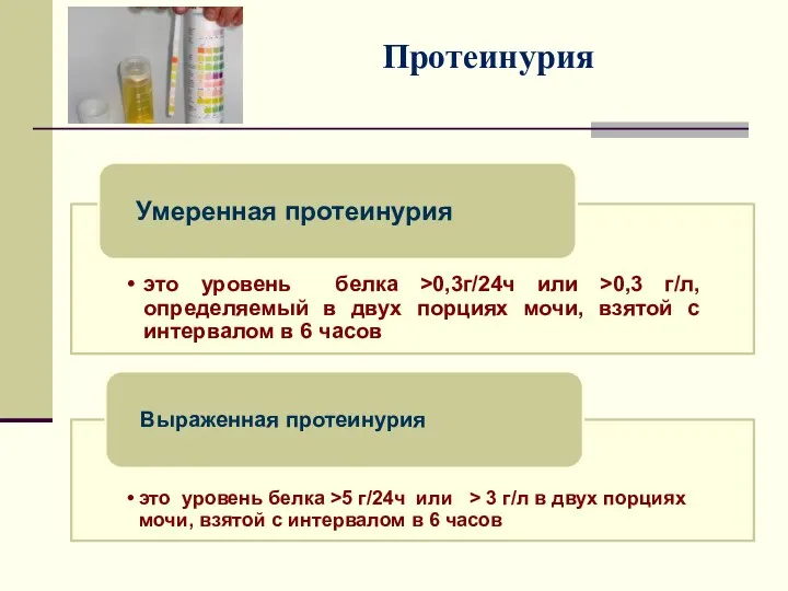 Протеинурия