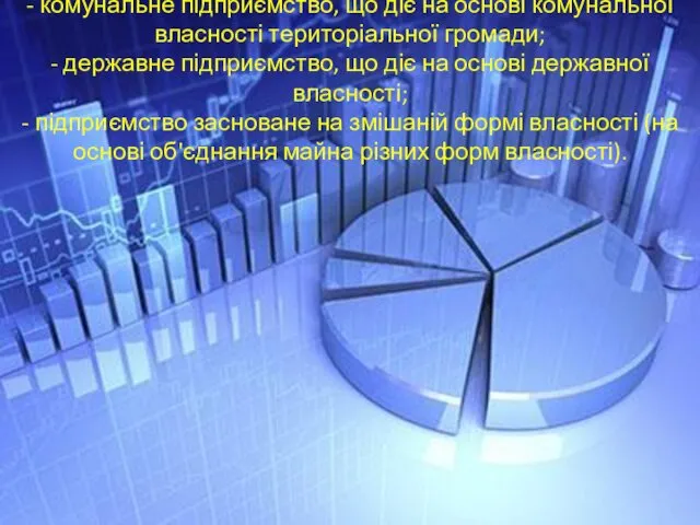 - комунальне підприємство, що діє на основі комунальної власності територіальної