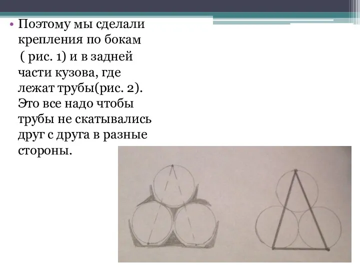 Поэтому мы сделали крепления по бокам ( рис. 1) и