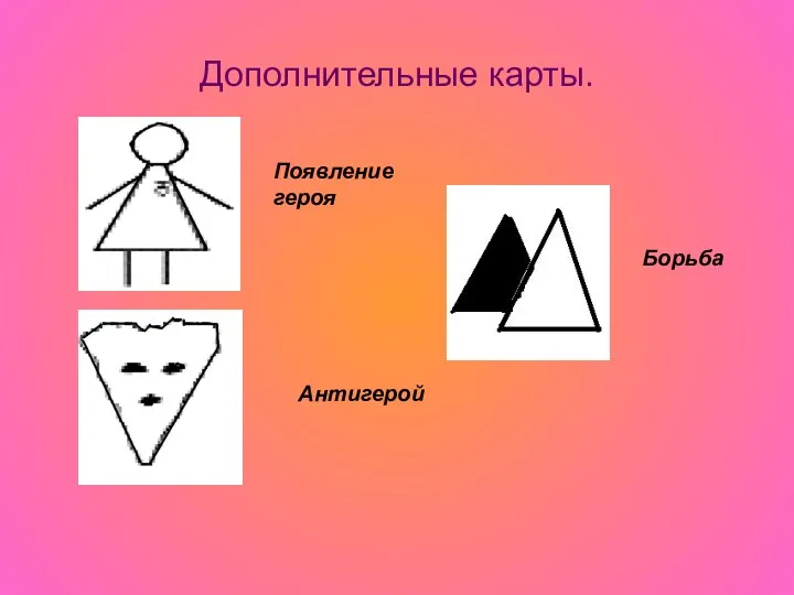 Дополнительные карты. Появление героя Антигерой Борьба