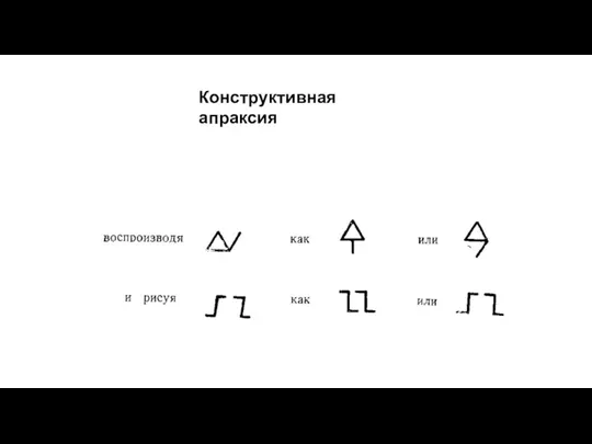 Конструктивная апраксия