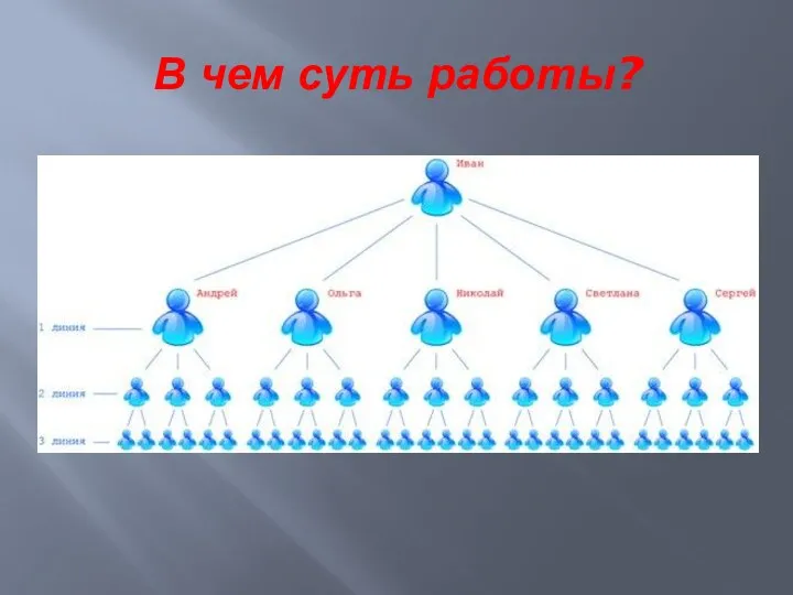 В чем суть работы?