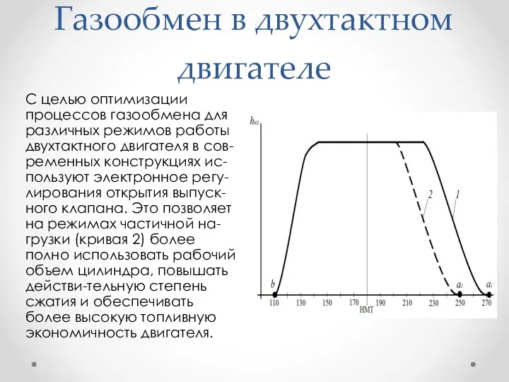 Газообмен в двухтактном двигателе С целью оптимизации процессов газообмена для