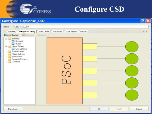 Configure CSD