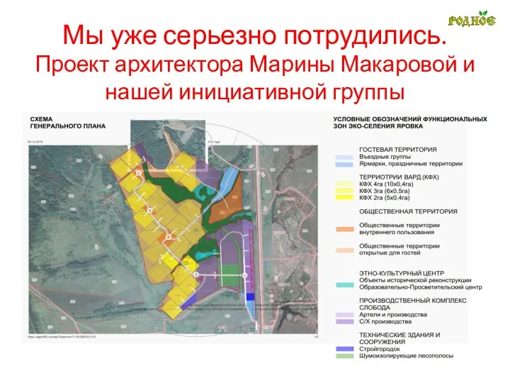 Мы уже серьезно потрудились. Проект архитектора Марины Макаровой и нашей инициативной группы