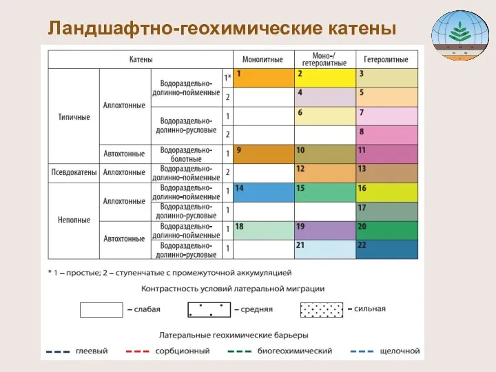 Ландшафтно-геохимические катены