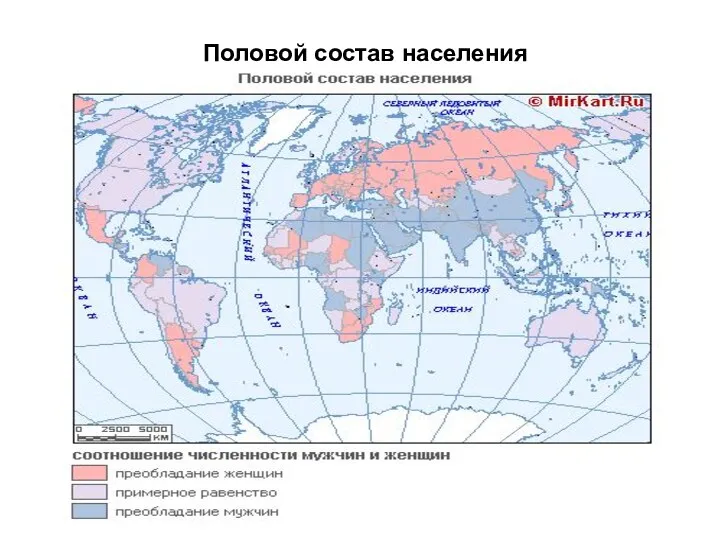 Половой состав населения