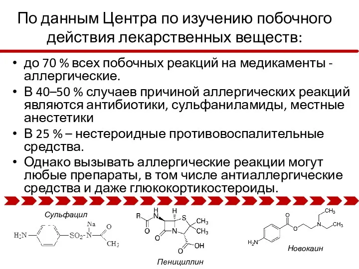 По данным Центра по изучению побочного действия лекарственных веществ: до