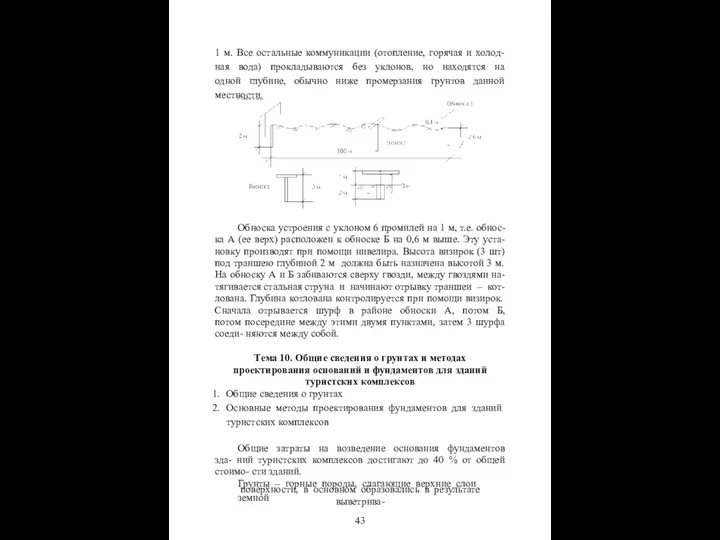 1 м. Все остальные коммуникации (отопление, горячая и холод- ная