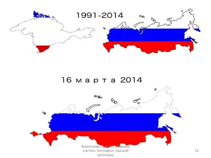 Филиппова Наталья Юрьевна учитель географии высшей категории