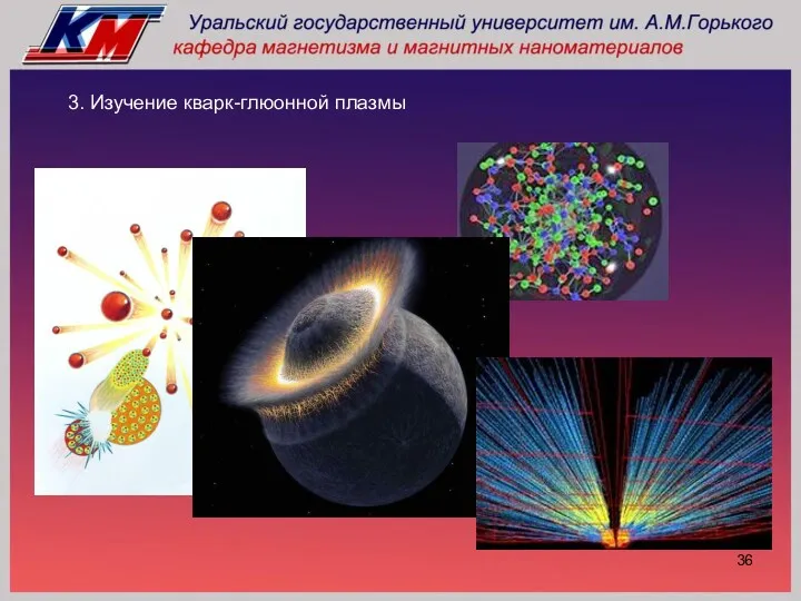 3. Изучение кварк-глюонной плазмы