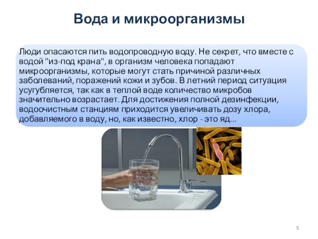 Вода и микроорганизмы