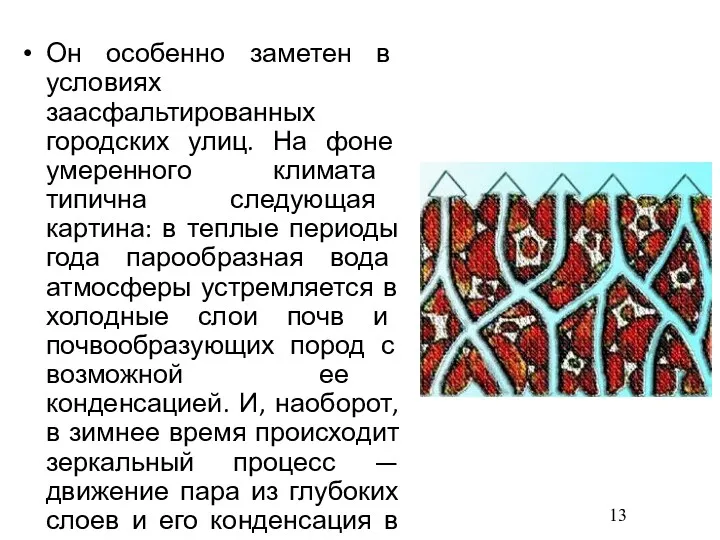 Он особенно заметен в условиях заасфальтированных городских улиц. На фоне