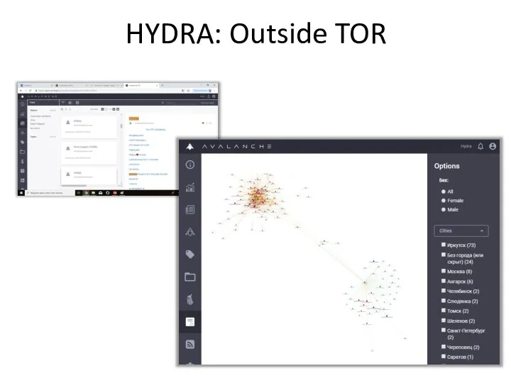 HYDRA: Outside TOR