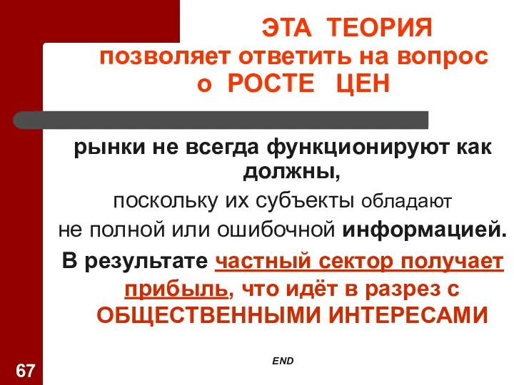 ЭТА ТЕОРИЯ позволяет ответить на вопрос о РОСТЕ ЦЕН рынки