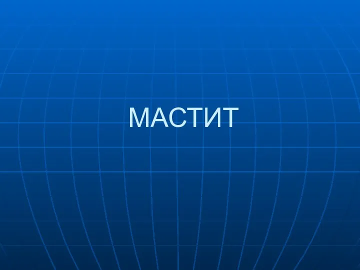 МАСТИТ