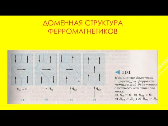 ДОМЕННАЯ СТРУКТУРА ФЕРРОМАГНЕТИКОВ