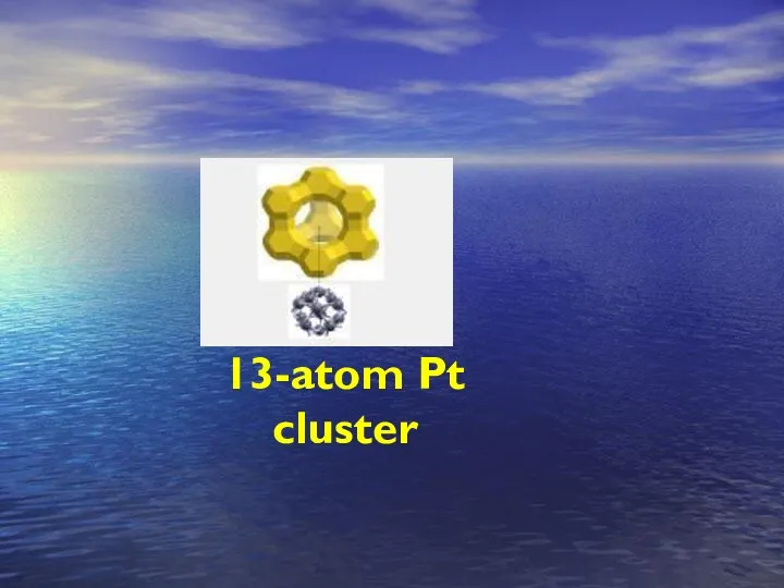 13-atom Pt cluster