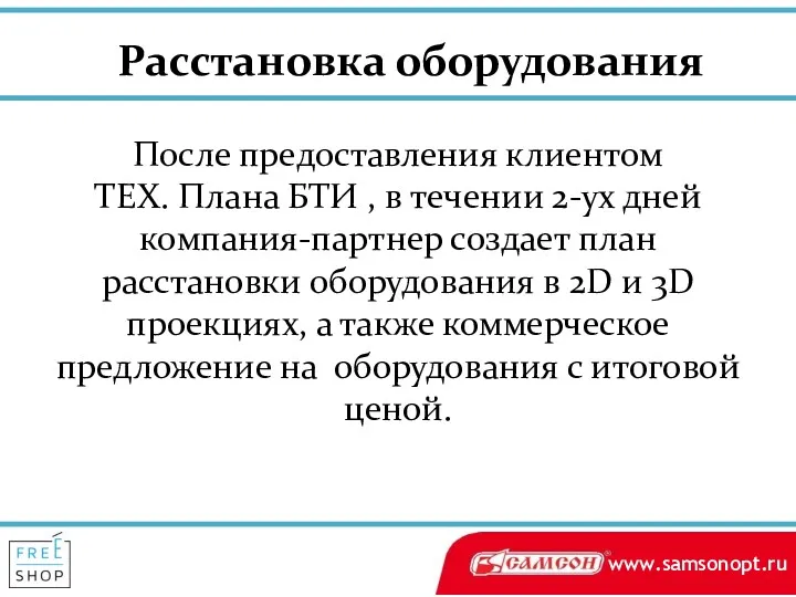 После предоставления клиентом ТЕХ. Плана БТИ , в течении 2-ух