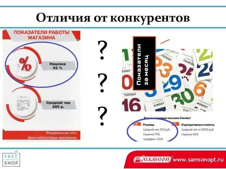 Отличия от конкурентов ???