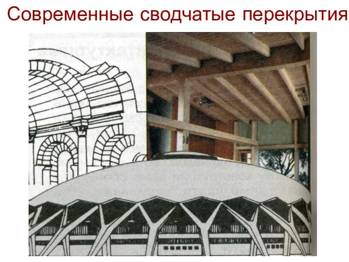 Современные сводчатые перекрытия