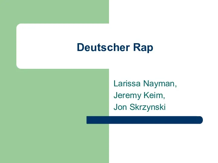 Deutscher Rap
