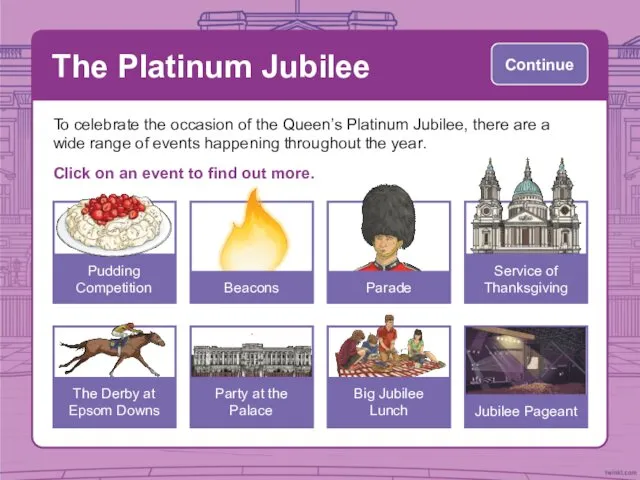 The Platinum Jubilee To celebrate the occasion of the Queen’s